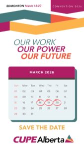 CUPE Alberta Convention @ Westin Edmonton